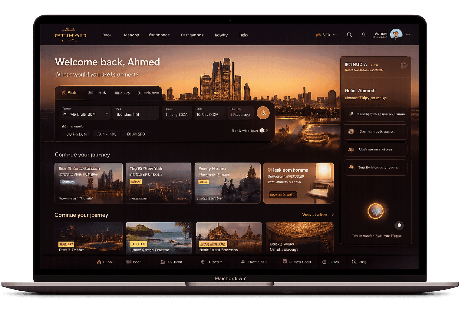 Etihad web home variant